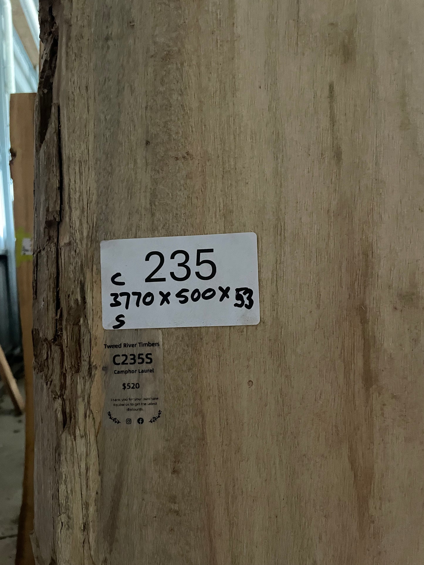 Camphor Laurel Slab