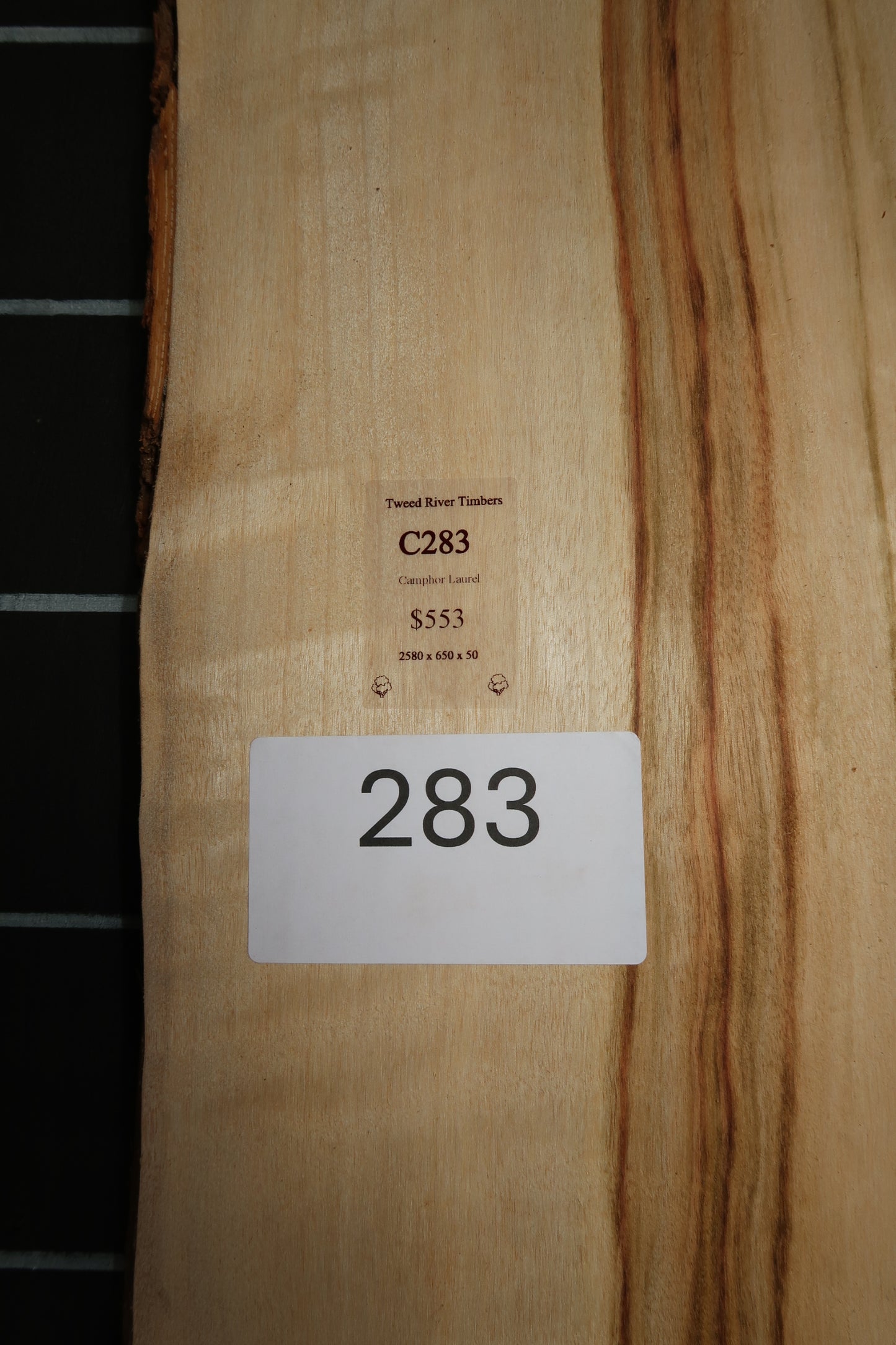 Camphor Laurel Slab - Sanded